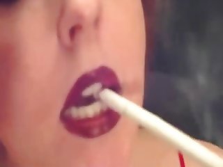Hot Mature Solo Smoking and Dangling 120