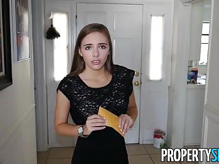 PropertySex - Hot young petite realtor fucks client for sale
