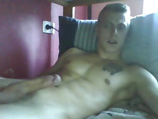 Estonian Handsome Boy With Big Thick Cock On Cam
